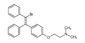 2-[4-[(E)-2-bromo-1,2-diphenylethenyl]phenoxy]-N,N-dimethylethanamine 19118-19-5