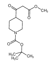 tert-butyl 4-(3-methoxy-3-oxopropanoyl)piperidine-1-carboxylate