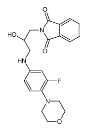 N-(3-酞酰亚胺基-2-(R)-羟基丙基)-3-氟-4-(吗啉基)苯胺