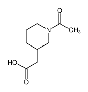 2-(1-acetylpiperidin-3-yl)acetic acid