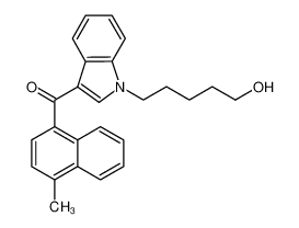 JWH 122 N-(5-hydroxypentyl) metabolite 1379604-68-8