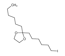 482315-11-7 2-hexyl-2-(6-iodohexyl)-1,3-dioxolane