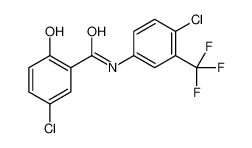 900-36-7 structure, C14H8Cl2F3NO2