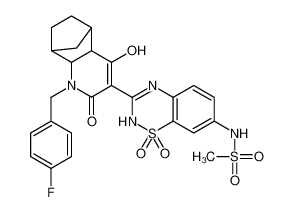 1071517-39-9 structure, C25H25FN4O6S2