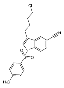 1398358-69-4 3-(4-chlorobutyl)-1-tosyl-1H-indole-5-carbonitrile