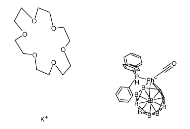 85369-56-8 structure, C33H40B9KO7PRh