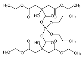 308847-92-9 structure, C26H44O16Zr