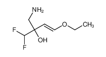 934961-85-0 (E)-1,1-difluoro-4-ethoxy-2-(aminomethyl)-3-buten-2-ol