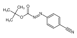 1354828-66-2 spectrum, tert-butyl 2-(4-cyanophenyl)azocarboxylate