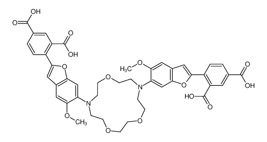 124549-08-2 structure, C44H42N2O15