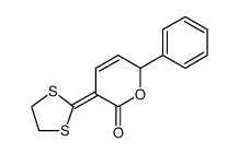 2H-Pyran-2-one, 3-(1,3-dithiolan-2-ylidene)-3,6-dihydro-6-phenyl- 943434-97-7