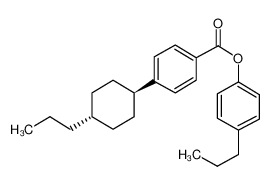 (4-propylphenyl) 4-(4-propylcyclohexyl)benzoate 72928-02-0