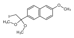 189288-00-4 1,1-Dimethoxy-2-iodo-1-(6-methoxynaphth-2-yl)ethane