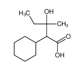 2-cyclohexyl-3-hydroxy-3-methylpentanoic acid 5449-18-3