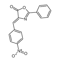 7152-75-2 spectrum, 4-[(4-nitrophenyl)methylidene]-2-phenyl-1,3-oxazol-5-one