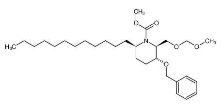 153198-50-6 spectrum, (2S,3R,6R)-3-benzyloxy-6-dodecyl-1-(methoxycarbonyl)-2-(methoxymethoxy)methylpiperidine