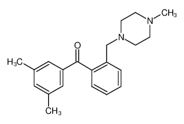 (3,5-dimethylphenyl)-[2-[(4-methylpiperazin-1-yl)methyl]phenyl]methanone 898783-23-8