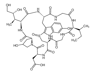 21150-22-1 structure, C39H53N9O15S