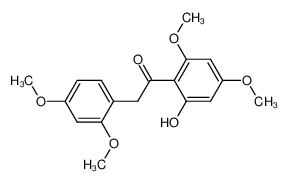 39604-69-8 spectrum, 2-hydroxy-4,6-dimethoxyphenyl-2',4'-dimethoxybenzyl ketone