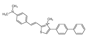 21817-73-2 structure, C26H25N2S+