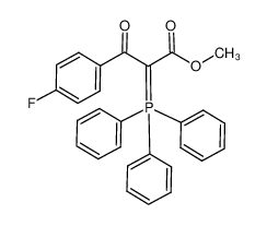 1033721-15-1 methyl 3-(4-fluorophenyl)-3-oxo-2-(triphenylphosphoranylidene)propanoate