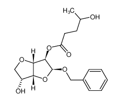 176850-52-5 (2S,3R,3aS,6R,6aR)-2-(benzyloxy)-6-hydroxyhexahydrofuro[3,2-b]furan-3-yl 4-hydroxypentanoate