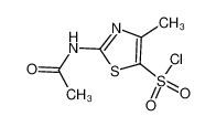 2-Acetamido-4-methylthiazole-5-sulfonyl chloride 69812-29-9