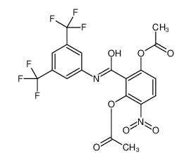 30533-89-2 structure, C19H12F6N2O7