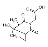 (1,8,8-Trimethyl-2,4-dioxo-3-aza-bicyclo[3.2.1]-oct-3-yl)-acetic acid 1212-95-9