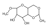 Methyl 4,6-O-ethylidene-α-D-glucopyranoside 13225-11-1