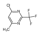 4-chloro-6-methyl-2-(trifluoromethyl)pyrimidine 1582-25-8