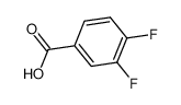 3,4-二氟苯甲酸图片