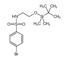 4-溴-N-[2-(TBDMSO)乙基]苯磺酰胺