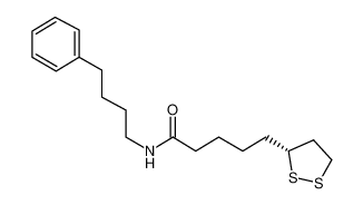 1225192-43-7 (R)-5-[1,2]dithiolan-3-yl-pentanoic acid (4-phenyl-butyl)amide