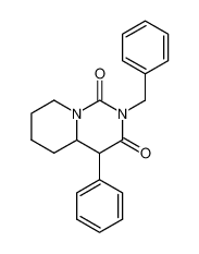 2-benzyl-4-phenyl-hexahydro-pyrido[1,2-c]pyrimidine-1,3-dione