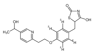 1188263-49-1 structure, C19H16D4N2O4S