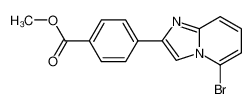 4-(5-Bromo-imidazo[1,2-a]pyridin-2-yl)-benzoic acid methyl ester