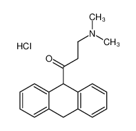 1-(9,10-dihydroanthracen-9-yl)-3-(dimethylamino)propan-1-one,hydrochloride 104829-17-6