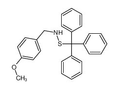 86864-58-6 1-(4-methoxyphenyl)-N-tritylsulfanylmethanamine