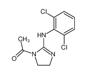 1-acetyl-2-(2,6-dichloro-anilino)-4,5-dihydro-1H-imidazole 54707-71-0