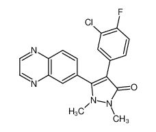 937279-03-3 structure, C19H14ClFN4O