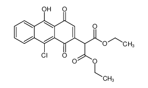 104901-35-1 structure, C21H17ClO7