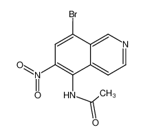 566944-07-8 spectrum, N-(8-bromo-6-nitroisoquinolin-5-yl)acetamide