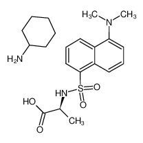 cyclohexanamine,(2S)-2-[[5-(dimethylamino)naphthalen-1-yl]sulfonylamino]propanoic acid 53332-27-7