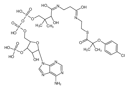 104732-21-0 structure, C31H45ClN7O18P3S