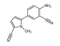 922506-32-9 5-(4-amino-3-cyanophenyl)-1-methylpyrrole-2-carbonitrile