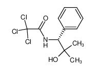 170918-35-1 spectrum, N-<(1R)-2-hydroxy-2-methyl-1-phenylpropyl>-2,2,2-trichloroethanamide