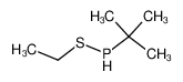 105414-84-4 S-ethyl tert-butylthiophosphinite