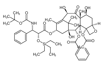 162871-12-7 structure, C49H67NO14Si