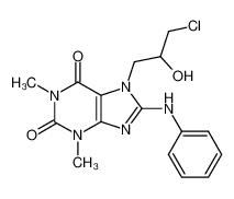 80264-56-8 structure, C16H18ClN5O3